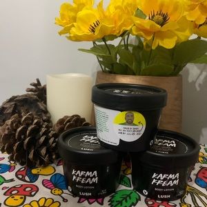 Karma Kream body lotion Lush Cosmetics